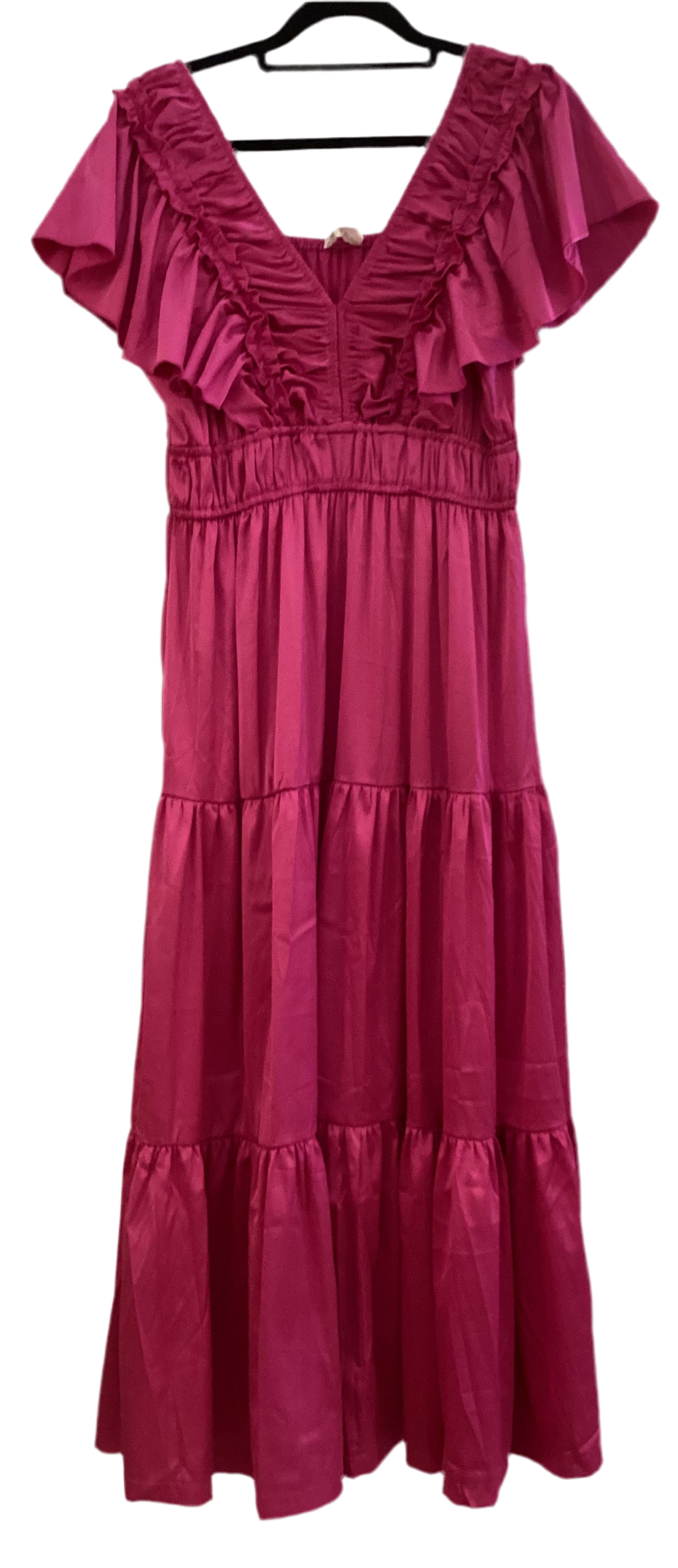 Pink Satin Dress