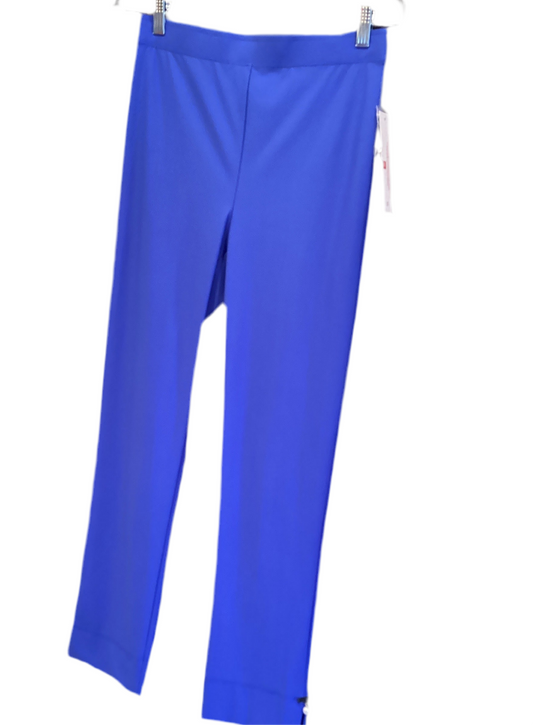 Blue pants with pearl detail IC