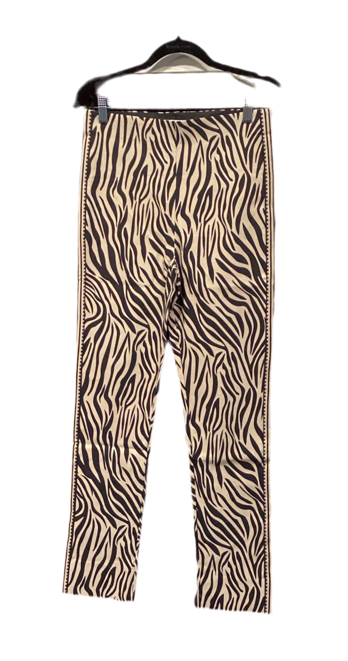 Gretchen Scott zebra print black/beige pants