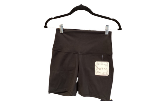 Yelete buttery soft black biker shorts