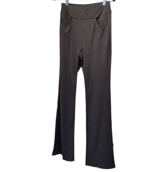 Aryeh black pant with front pocket