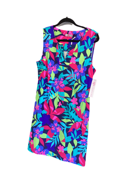Aryeh multi color flower sleeveless v-neck dress