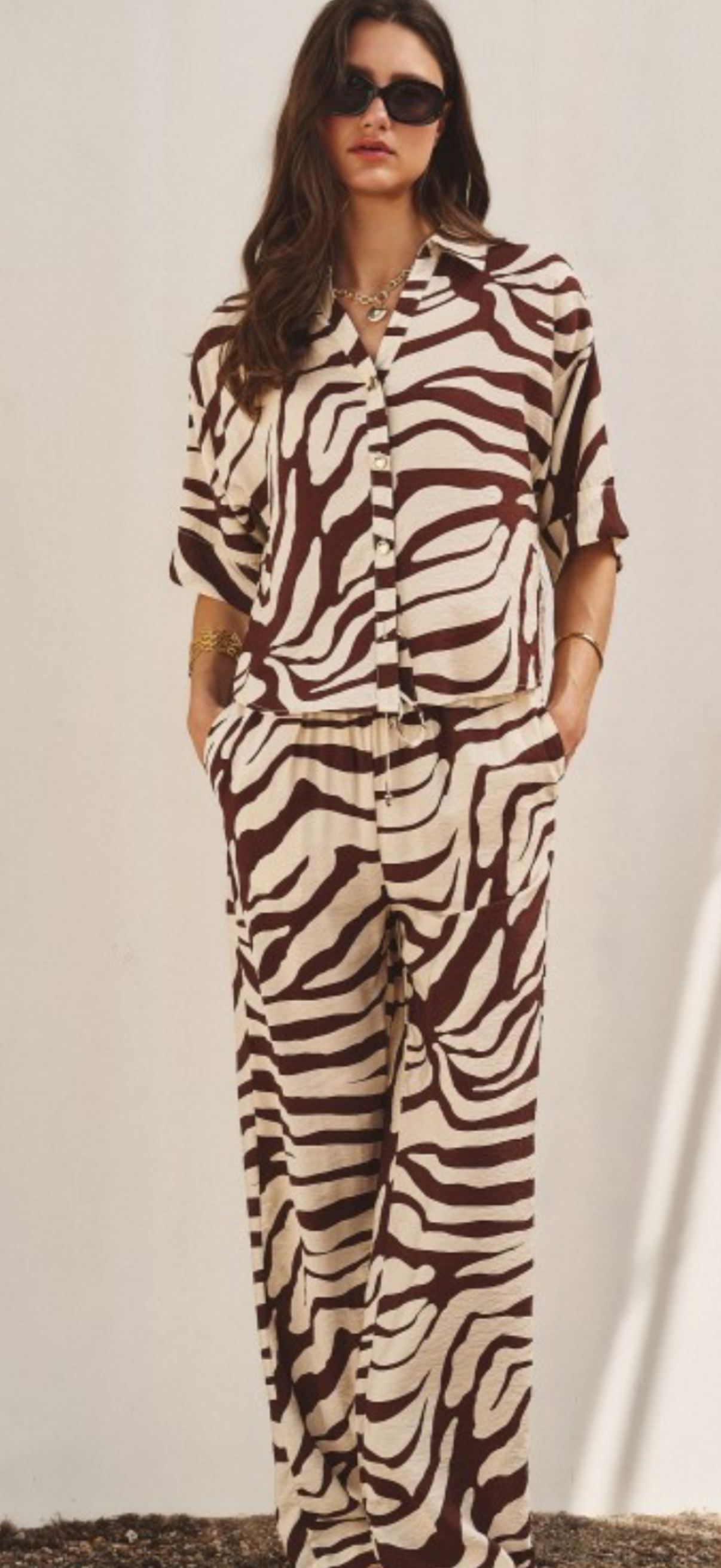 Urban Daizy zebra print top