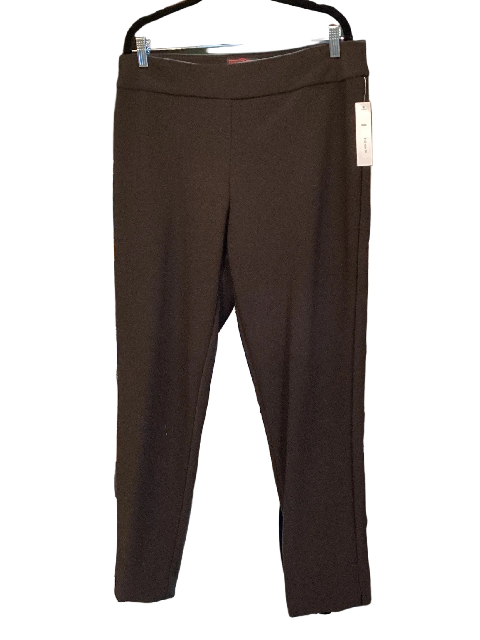 Krazy Larry brown pull on straight leg pant