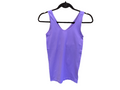Yelete purple reversible V or U neck tank