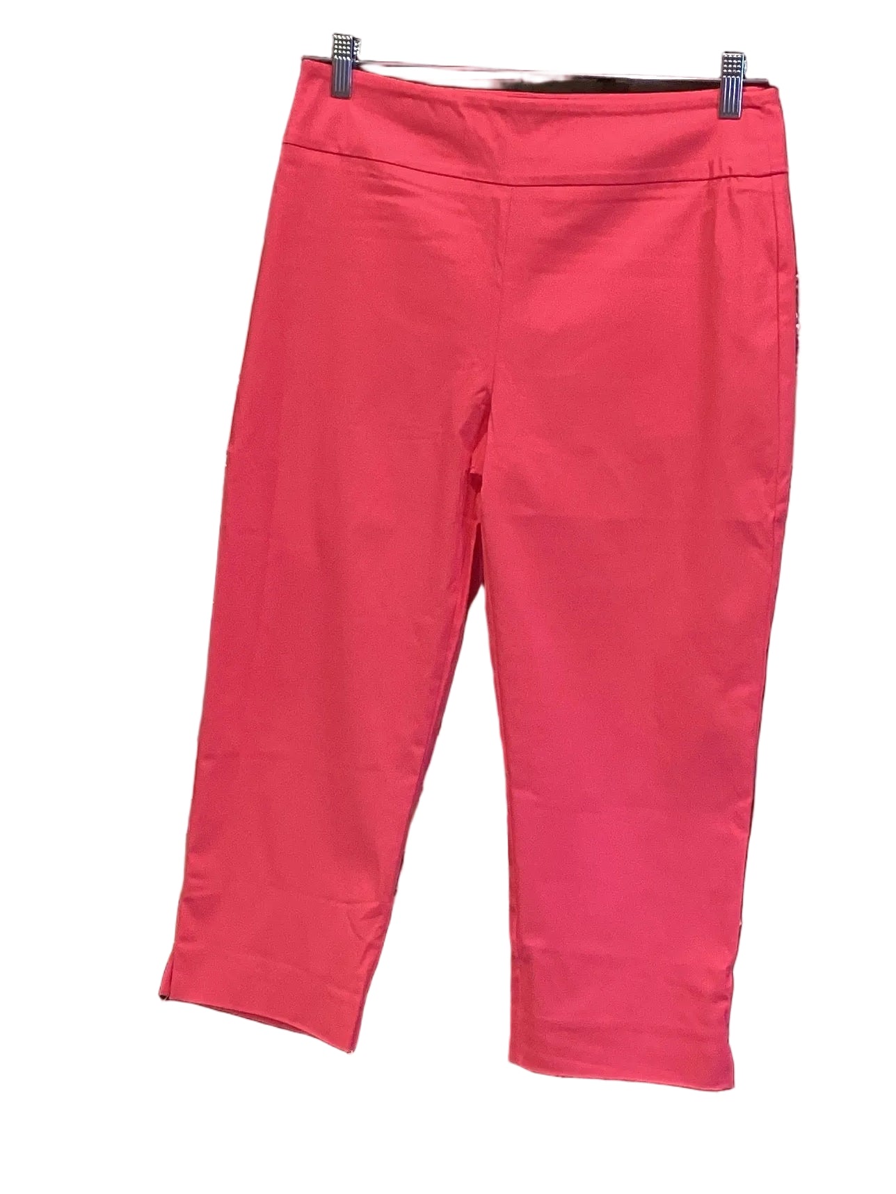 Eric Casual Malibu Pink Straight Leg Capri Pants