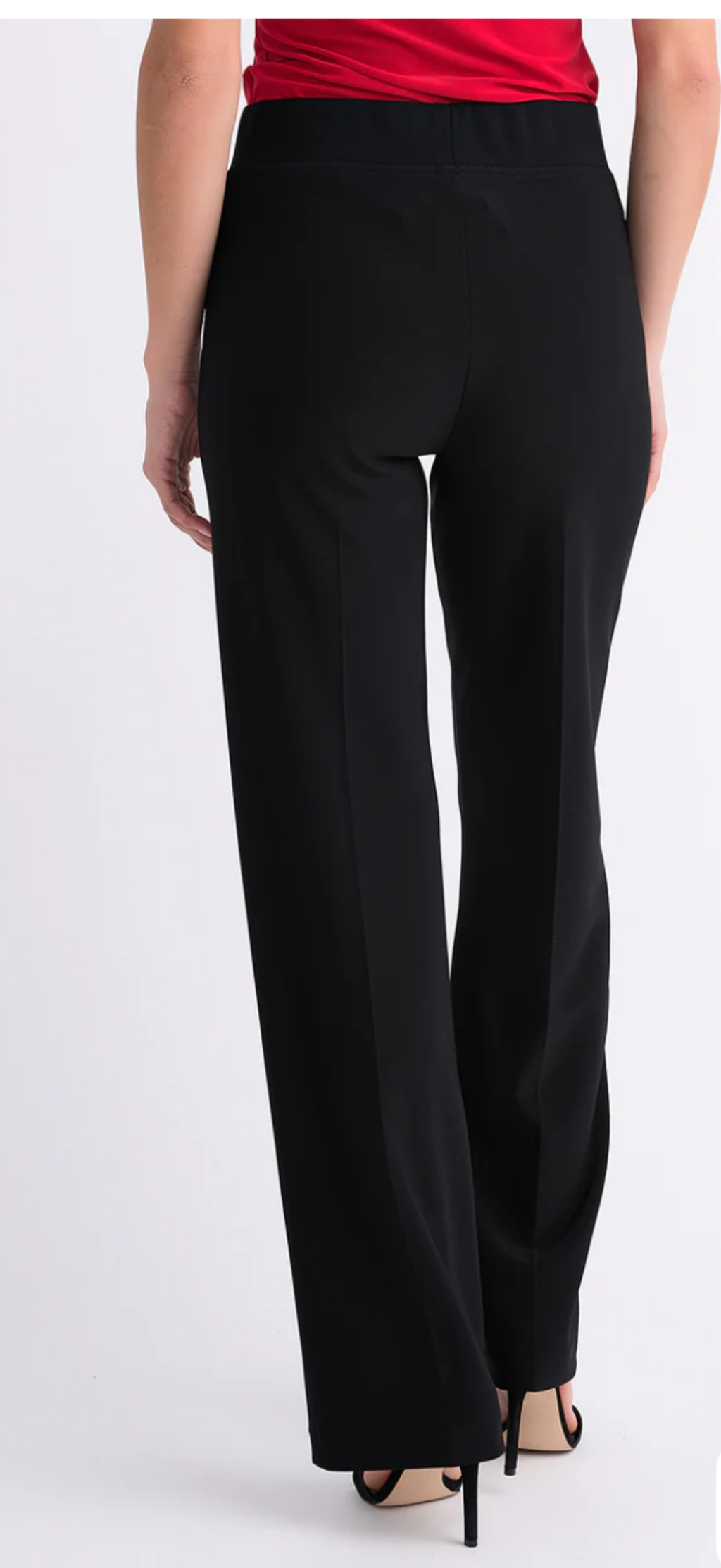 Joseph Ribkoff black wide leg pants