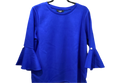 Lior Royal blue top with pearl detail