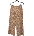 Jodifl leopard print front zip pants