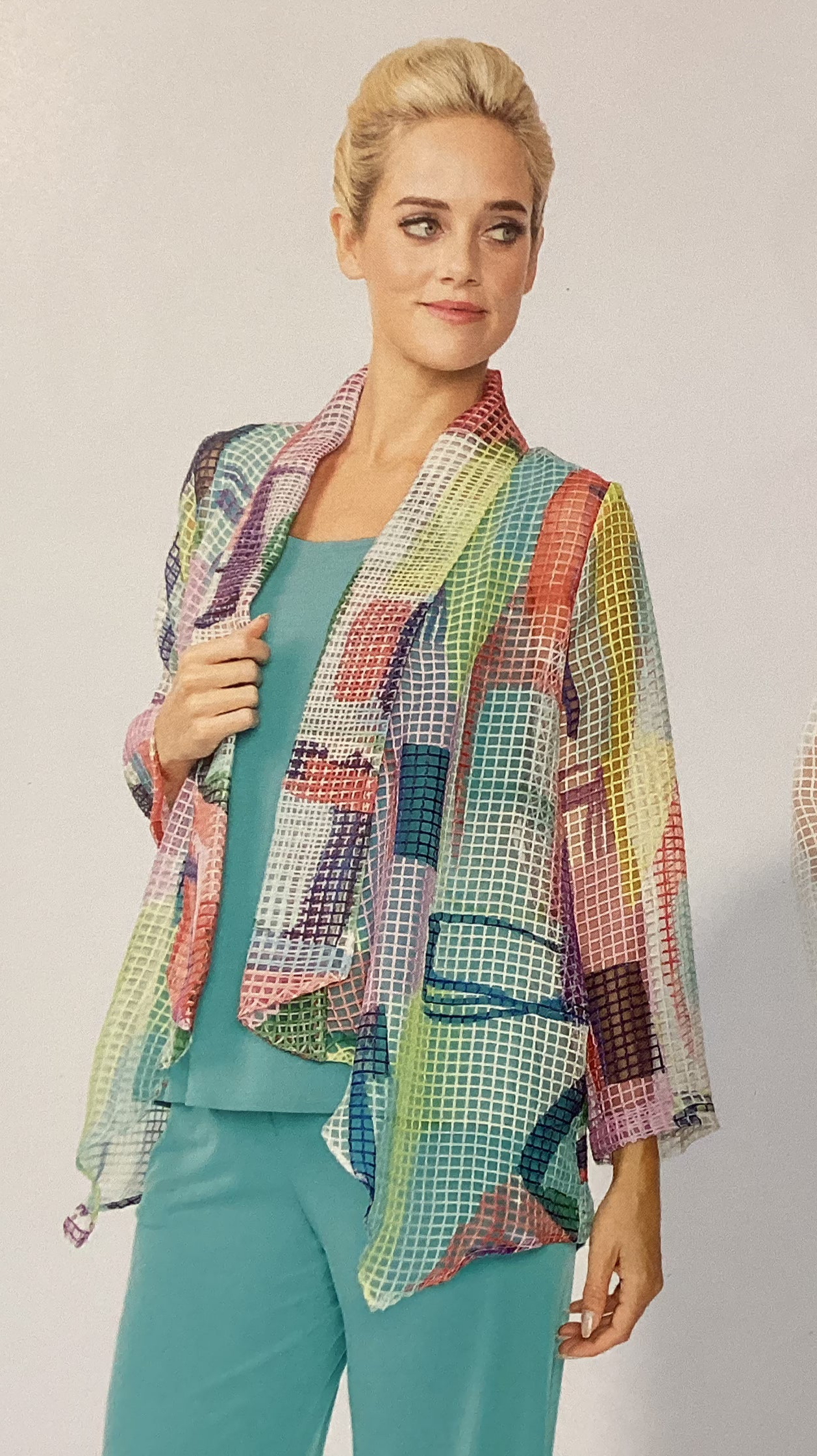 Very Peri Shawl Collar Jacket