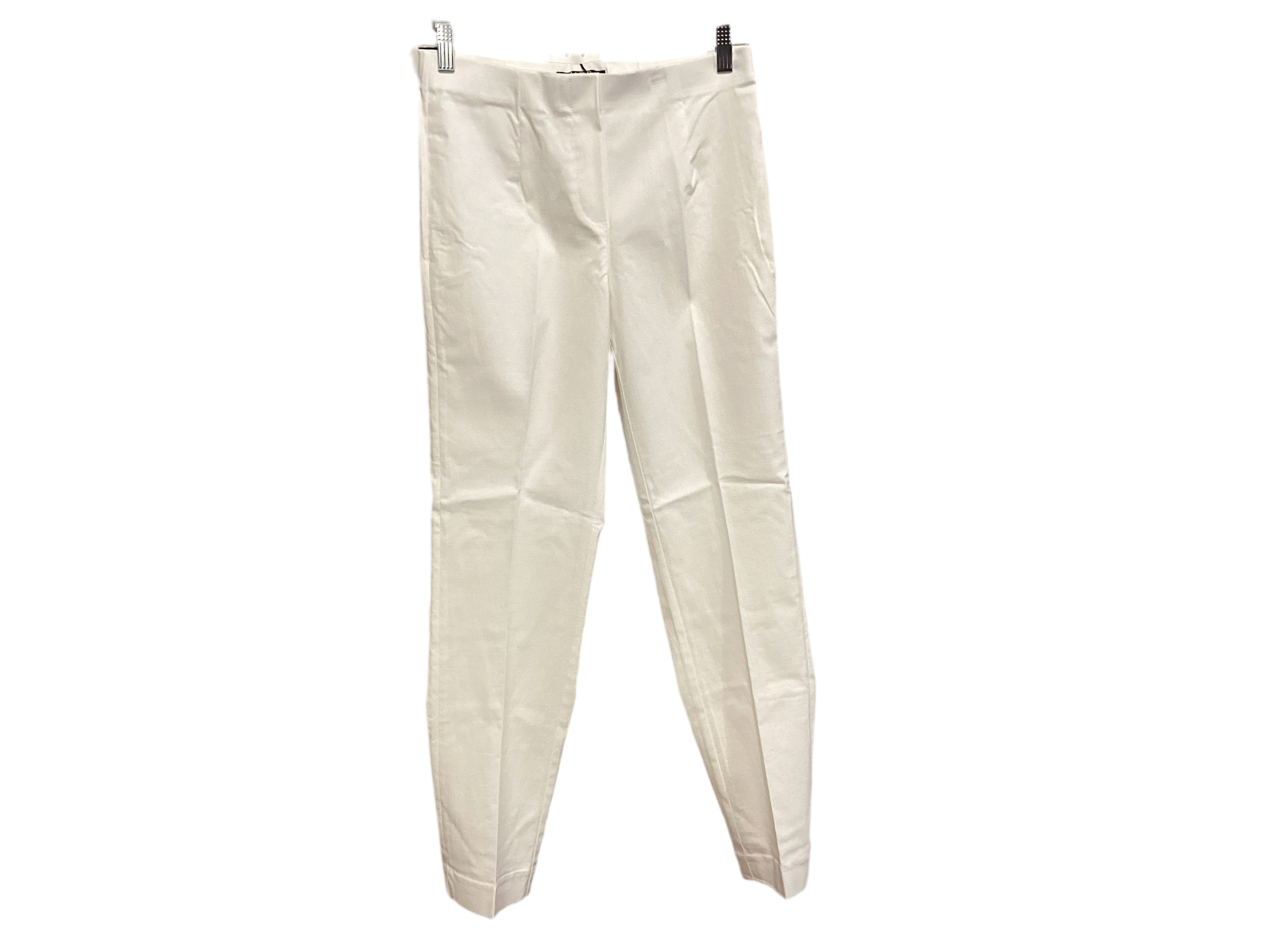 Lior skinny leg ankle pant white