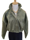 House of Harlow Olive cropped jacket