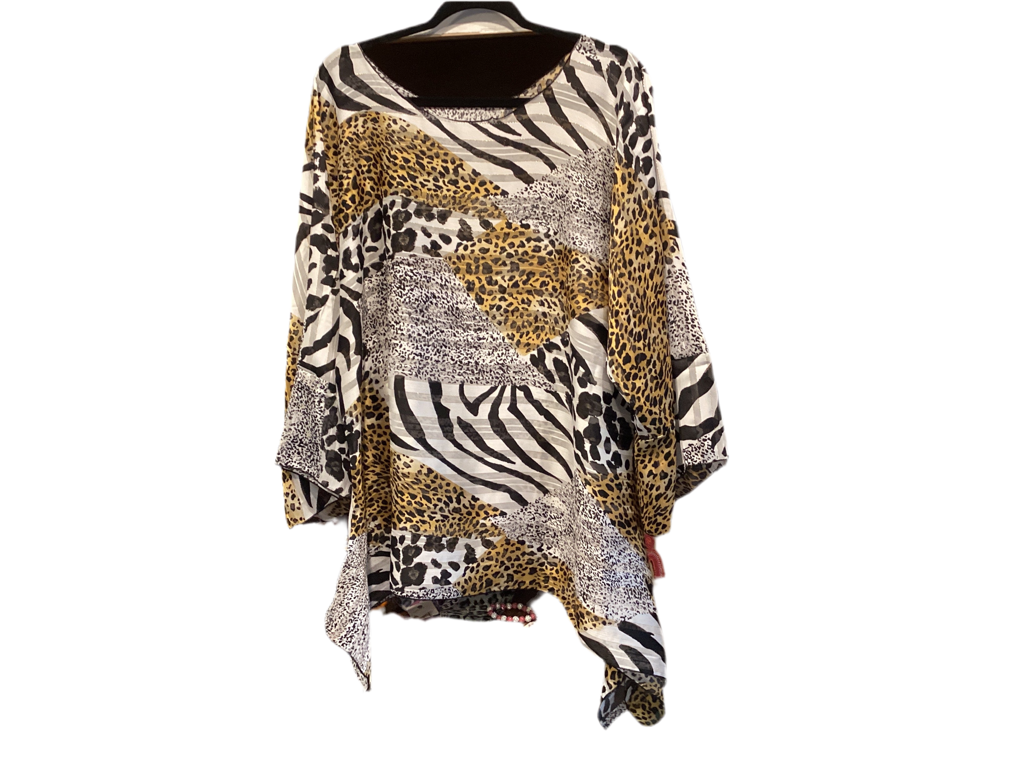 Lior float blouse animal print