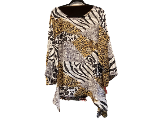 Lior float blouse animal print