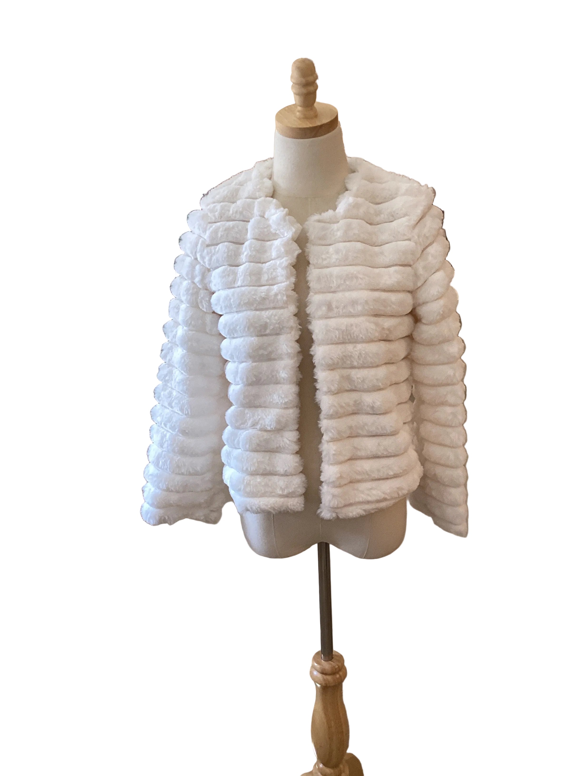 Freeme white fur jacket
