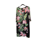 Tango mango black with tropical print dress