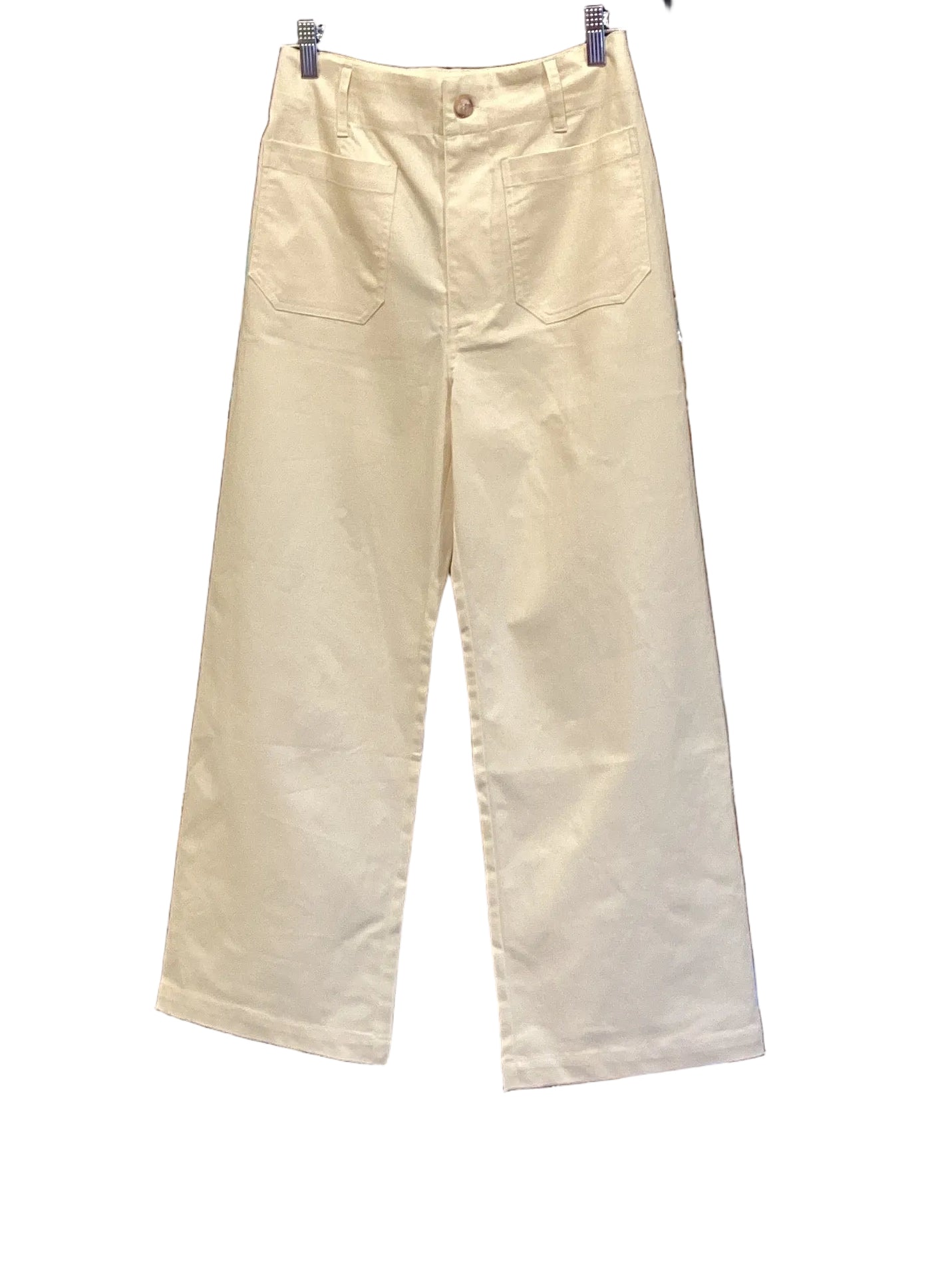Gigio Honey Ankle Crop Stretch Denim Like Pant