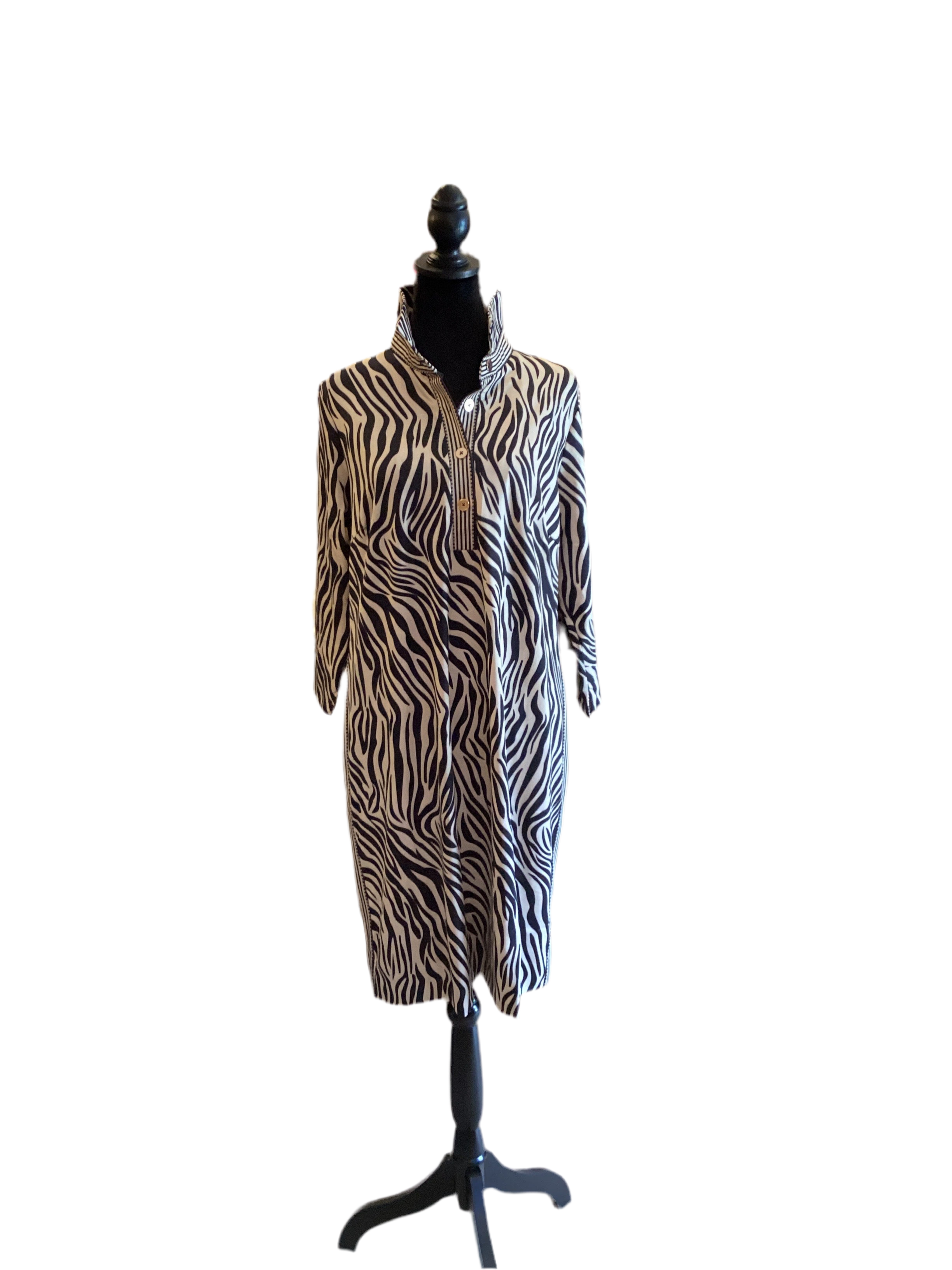 Gretchen Scott everywhere zebra print dress