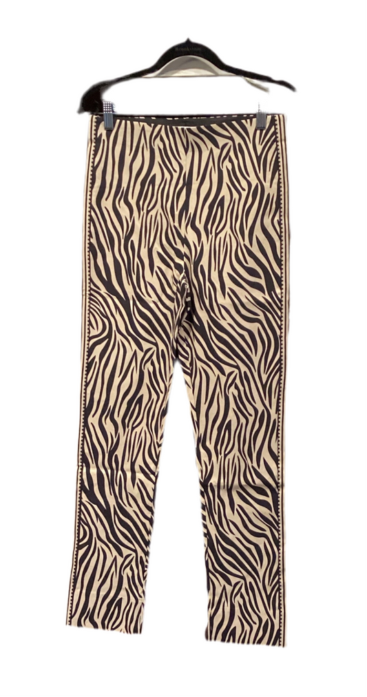 Gretchen Scott zebra print black/beige pants