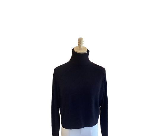 Gretchen Scott black turtle neck sweater