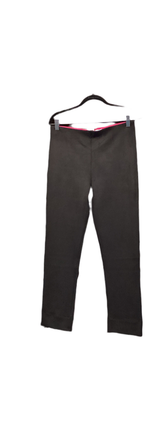 Gretchen Scott black suede pants