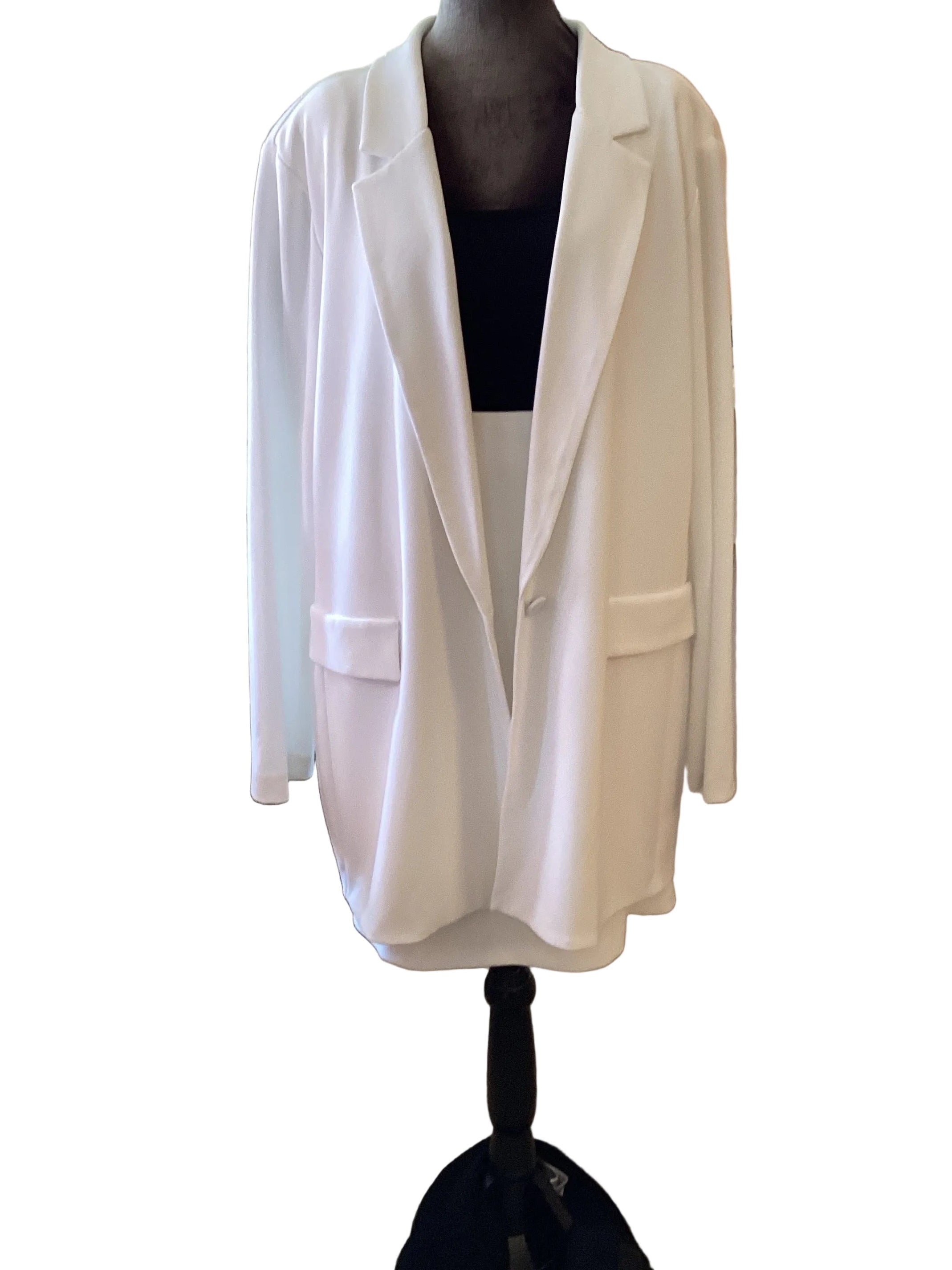 Joseph Ribkoff Vanilla hip length Blazer