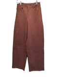 Entro brown stretch, denim like pant