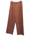 Entro brown pleated dress pant