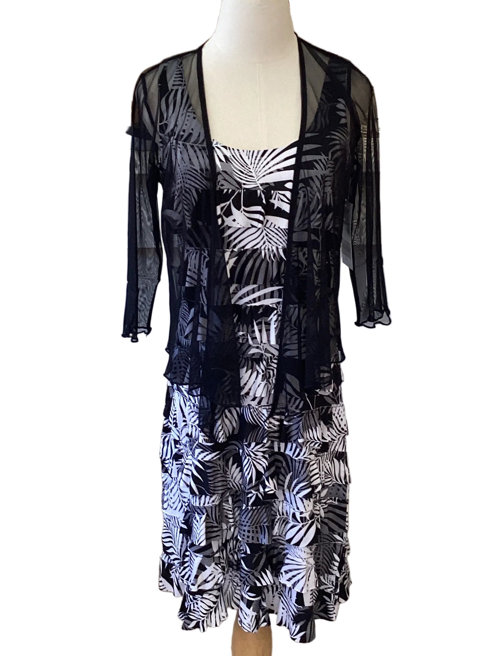 Tango Mango black mesh bolero