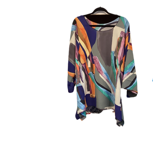 Lior float blouse stained glass
