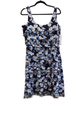 Tango mango navy/blue mesh cha cha dress