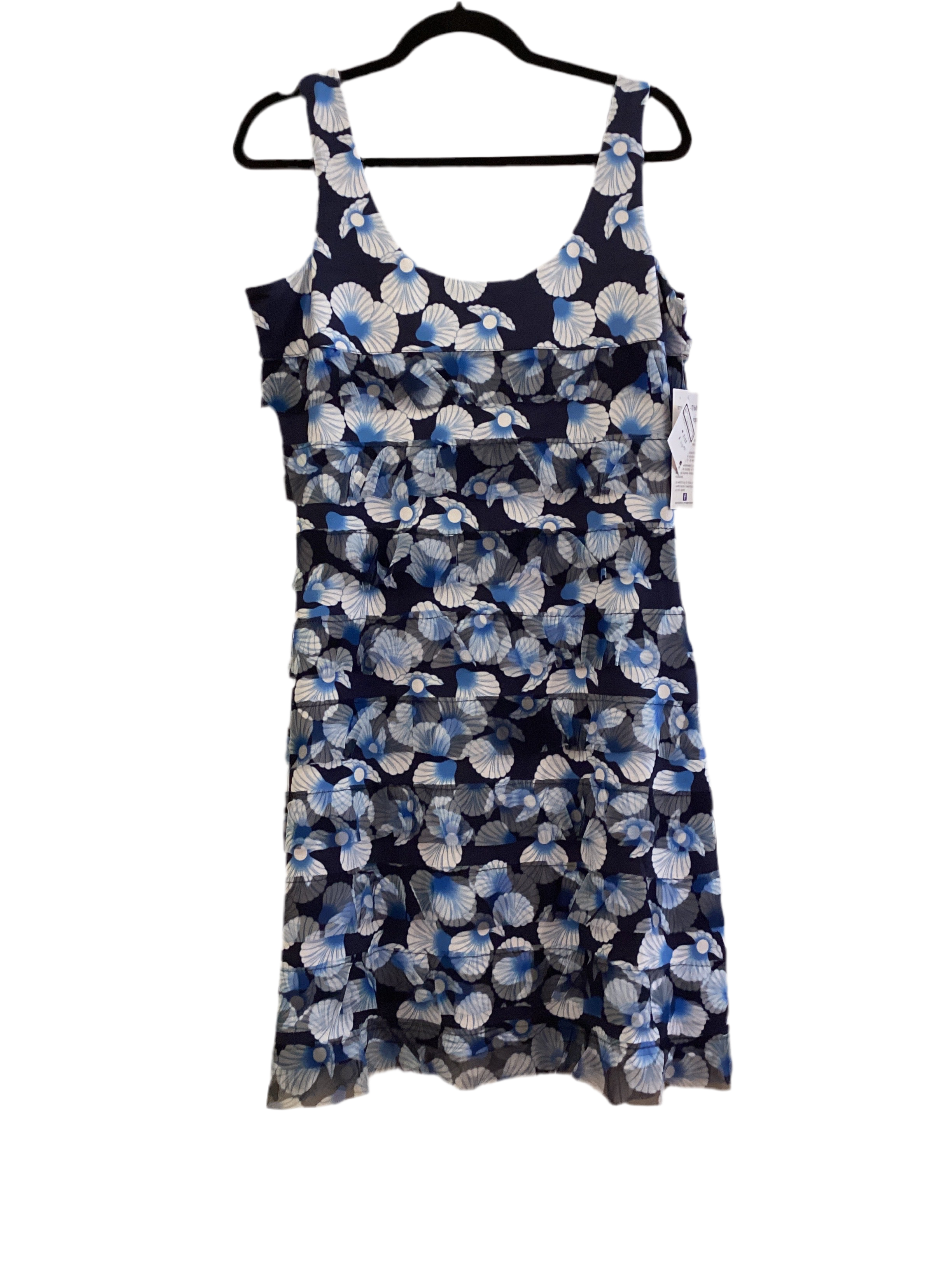 Tango mango navy/blue mesh cha cha dress