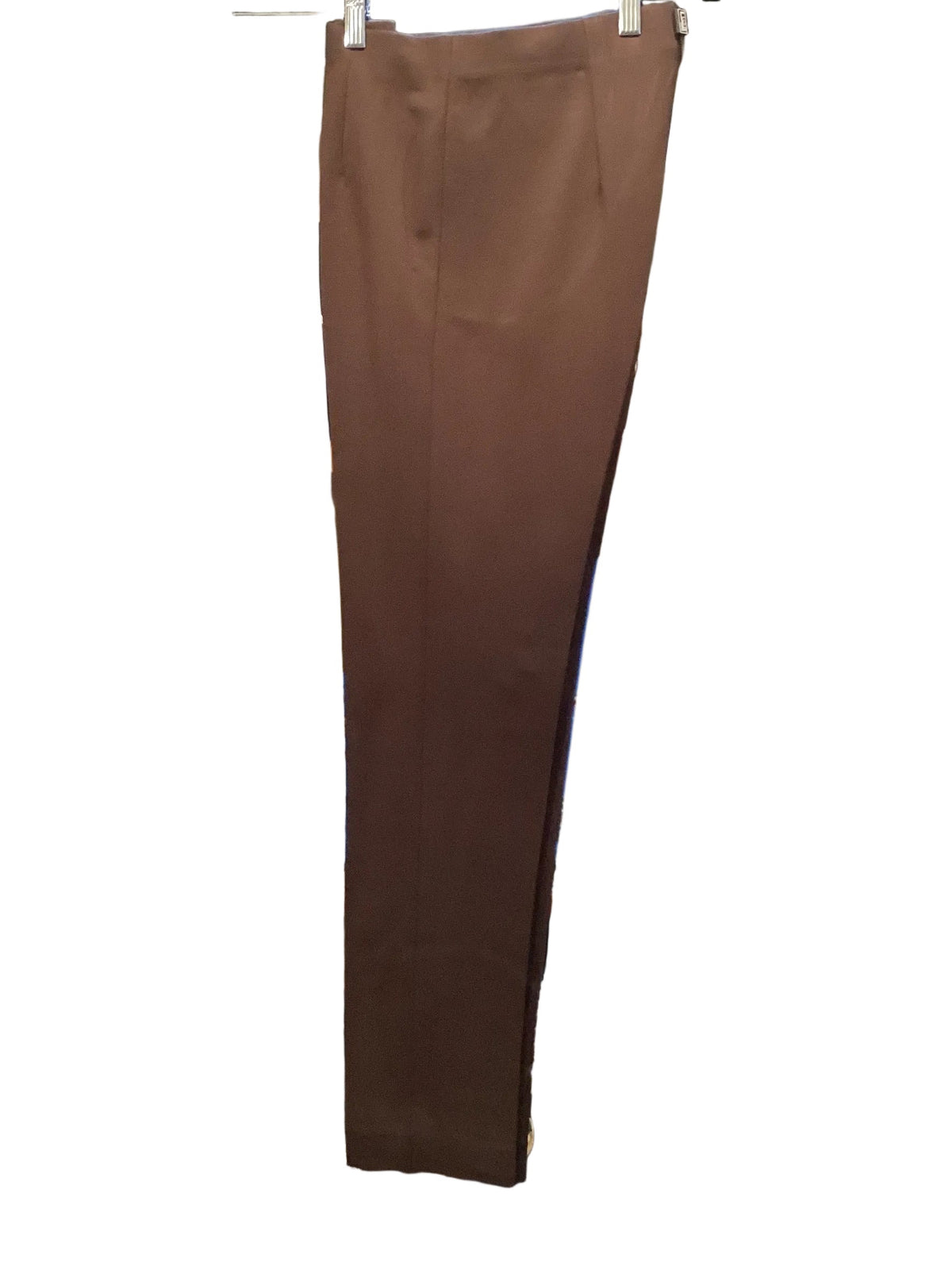 Lior chocolate pull on straight leg pant