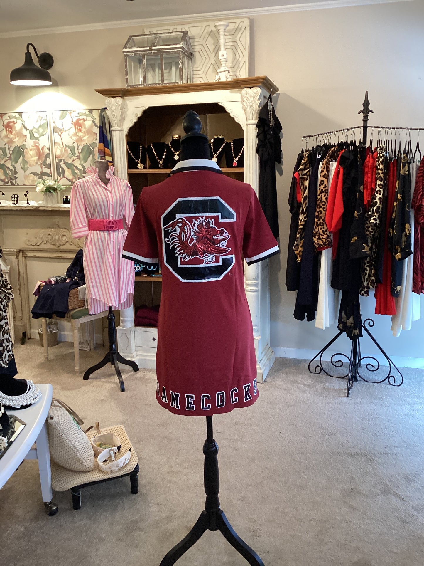 Fate floral 3/4 sleeve tunic