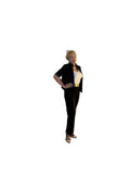 Picadilly black straight leg pants