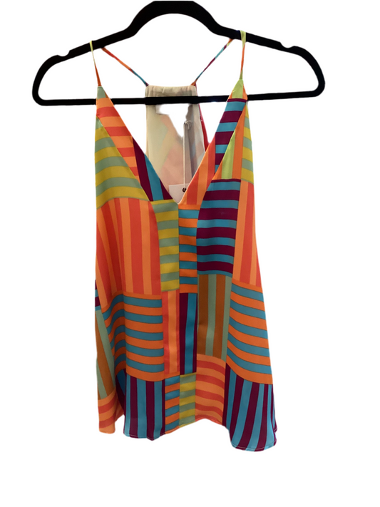 Roxy geometric v-neck tank