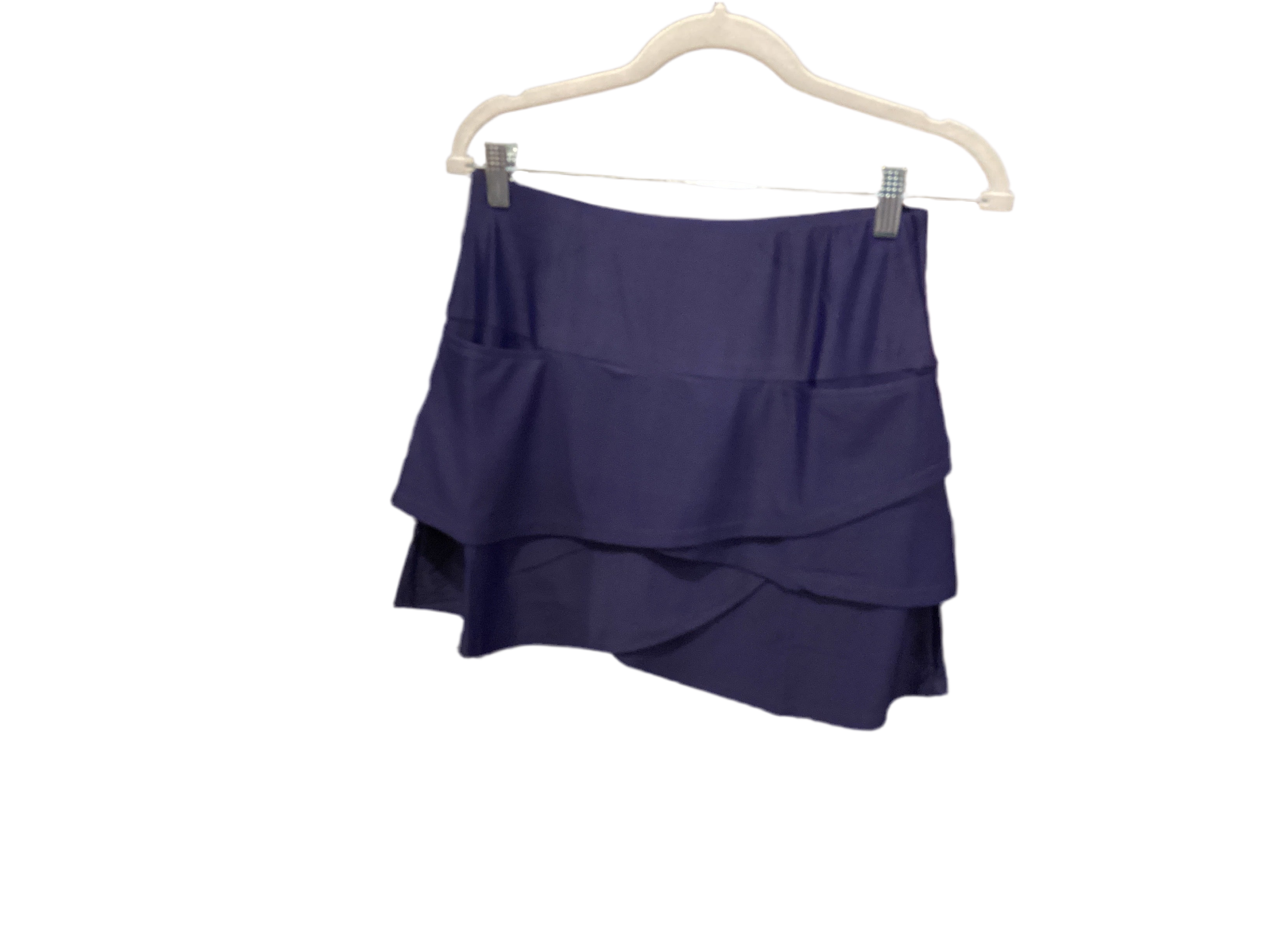 Aryeh navy layered skort with pockets