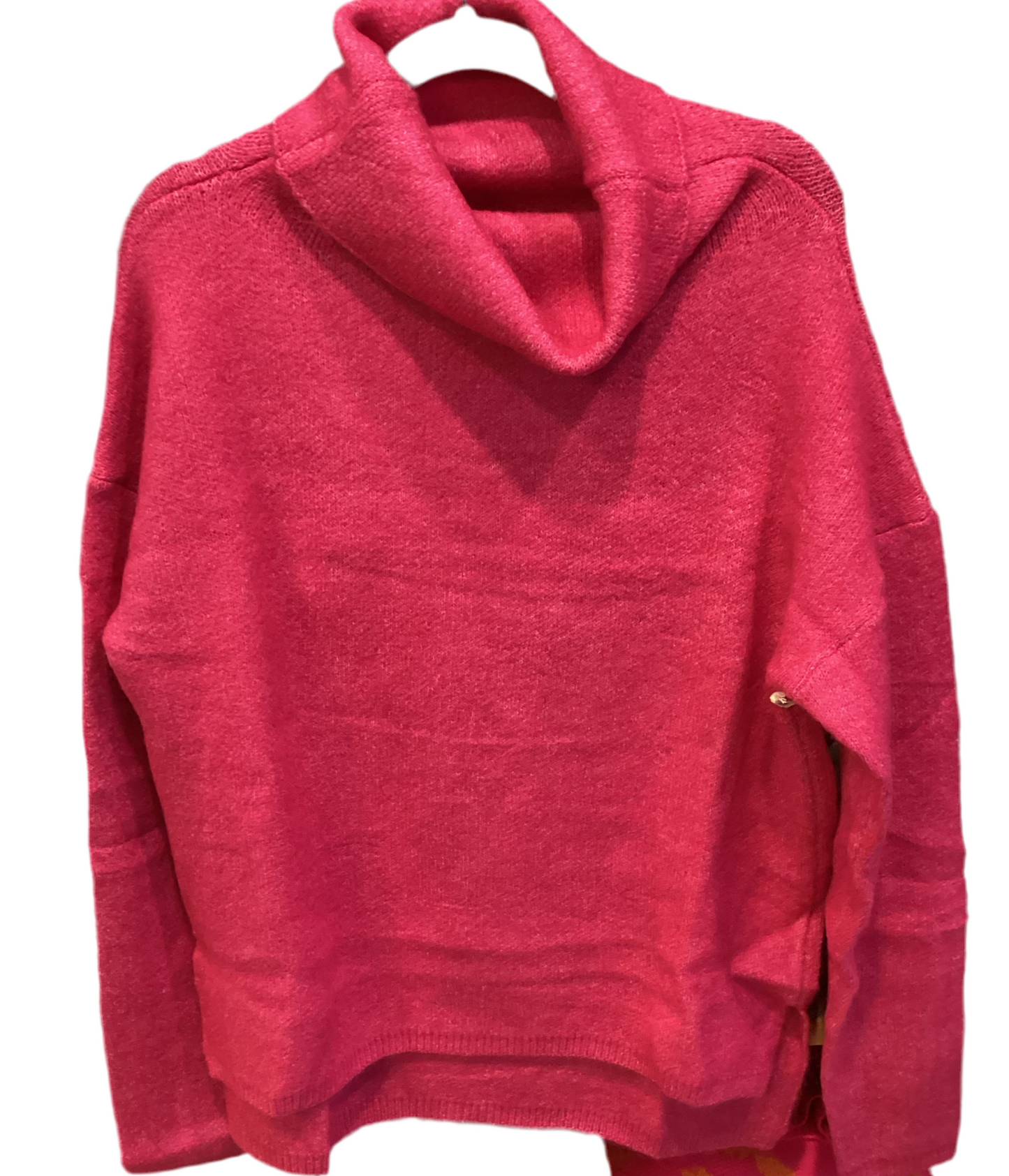 (Copy) Pink Cowl neck sweater soft