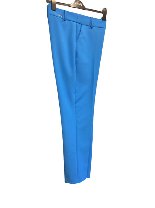 Joseph Ribkoff blue straight leg pant