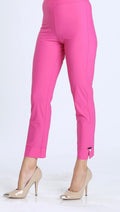 Pink pant with pearl detail. iC