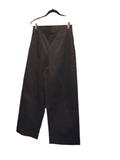 Jodifl Black Cotten, wide-leg, elastic waist w/ front pockets